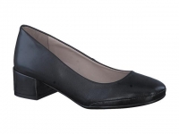 Chaussure mephisto Ballerines modele brity cuir lisse noir